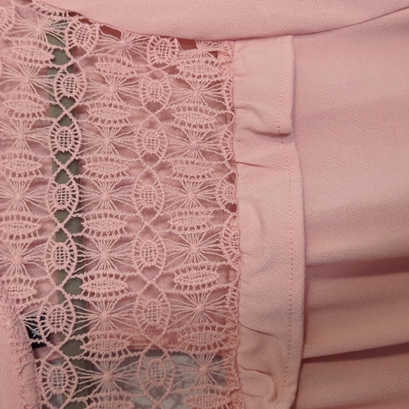 Pink Lace Top - Picture 2 of 4
